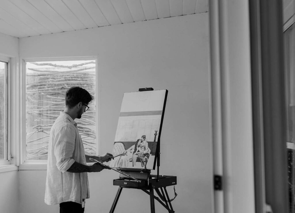 Harley | I do I do Gippsland Gippsland Wedding Painter