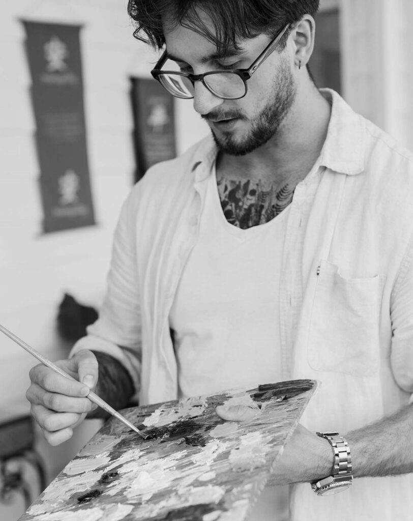 Harley | I do I do Gippsland Gippsland Wedding Painter