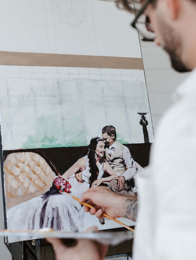 Harley | I do I do Gippsland Gippsland Wedding Painter